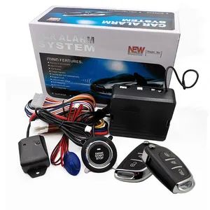 Keyless Entry Car Alarms with 2 Smart Remote Control Button Starter Engine - Shenzhen Kaiqisheng Technology Co., Ltd. - China