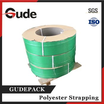 High-Performance 25mm Smooth Manual Polyester Strapping for Securing Cargo Safely - Linyi Gude Packaging Products Co., Ltd. - China