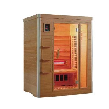 Dry Infrared Sauna Room (spruce wood) - Guangzhou Fenlin Swimming Pool & Sauna Equipment Co., Ltd. - China