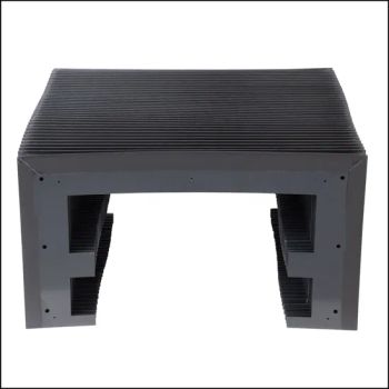 Premium Plastic Accordion Bellows Cover with 0.6mm Reinforced Frame - Cangzhou Tiray Machine Tool Accessories Co., Ltd. - China