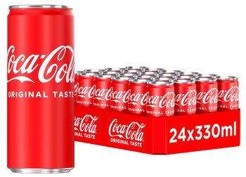 Coca Cola 330ml X 24 Cans, Coca-Cola Classic For Sale - Leta Trading sprl - Poland