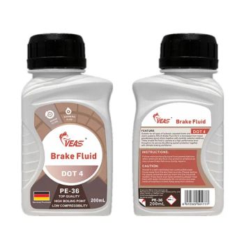 Custom Brake Fluid DOT4 Braking Universal Car Care Clutch Synthetic Lubricating Oil - Guangzhou W&X Chemical Co., Ltd - China