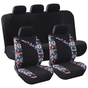 Car Interior Accessories Jacquard Cloth and Single Mesh Universal Well-Fit Car Seat Cover - Shanghai Anma Industry Co., Ltd. - China