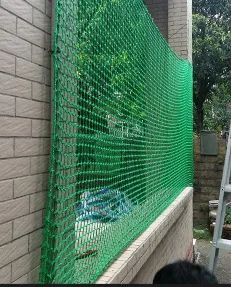 Sports Safety Fence Nets 4mm 5cm Mesh Multifilament Plastic Knotless - Shandong Binzhou Qiangsheng Sporting Goods Co., Ltd - China