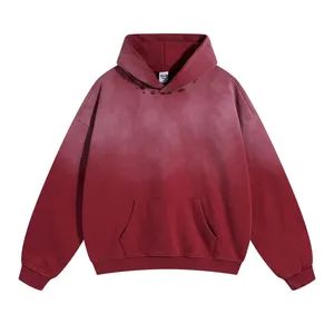 High Quality Terry Cotton 450 GSM Mens Hoodie Customized Printed Own Logo Colorful Men Acid Wash Hoodies - Baoding Yukaihe Clothing Import & Export Co., Ltd. - China