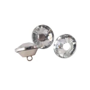 Rhinestone Crystal Tapestry Buttons with Circular Buttons for Sewing Sofa - GUANGZHOU LICHUAN HARDWARE ENTERPRISE CO.,LTD. - China