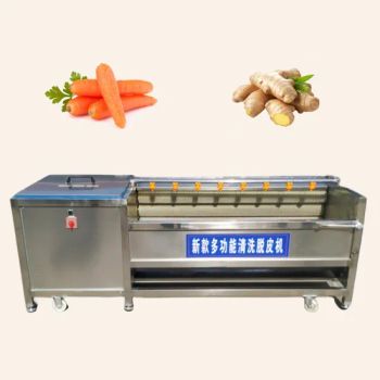 Factory Price Root Vegetable Processing Machines Brush Washing Equipment Baby Carrot Peeling Machine - Henan Wealth Machinery Co., Ltd - China