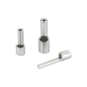 Tz Type Electronic Copper Terminals Tinned Plated Non-Insulated Pin 19A 27A 37A 48A Terminals - YUEQING AIBEIKEN ELECTRIC CO., LTD. - China