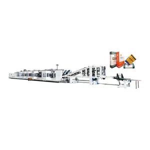 Cement and Dry Mortar Packaging Paper Bag Making Machine Lines 4 MOQ 1 Set Speed High Layer Double Voltage 380V Trademark DeSheng - Enping Desheng Intelligent Technology Co., Ltd - China