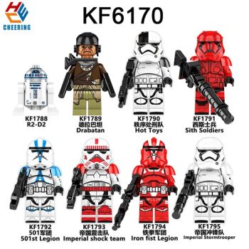 Star Wars R2-D2 Stormtrooper Plastic Mini Building Block Toys Action Figures (KF6170) - Guangzhou Chengyi Toys Co., Limited - China