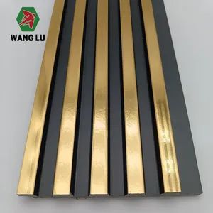 Factory Good Price Acoustic Panel Fluted Wood Wall Panel PS Ceiling Polystyrene Wall Panel PS Wall Panel - Shandong Wanglu New Material Co., Ltd - China