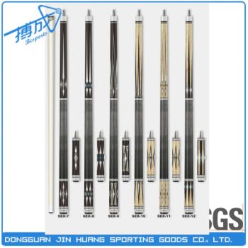 High Quality Wholesales Pool Cues Professional Nine-Balls Snooker Cues for Billiards - Dongguan Jinhuang Sporting Goods Co., Ltd. - China