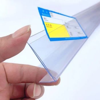 Durable Plastic Shelf Dividers for Organized Supermarket Shelving Clear PVC Store Shelf Talkers - Shanghai Aolan Plastic Products Co., Ltd. - China