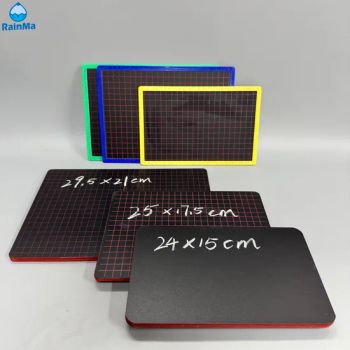 School Student MDF Multiple Sizes Plastic Small Blackboard Chalkboard Slate - Ningbo Rainma Stationery Co., Limited. - China