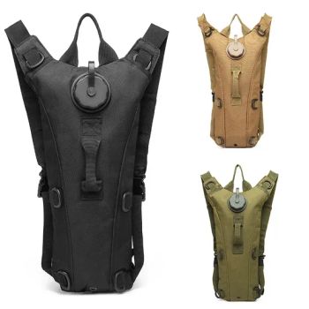Custom Outdoor Hiking Climbing Survival Tactical Hydration Backpack Bag with 2L 3L TPU Water Bladder - Ningbo Chanceca Import & Export Co., Ltd. - China