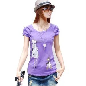 OEM Women's New Stylish T Shirt - Shenzhen Gold-White Collar Garments Co., Ltd. - China