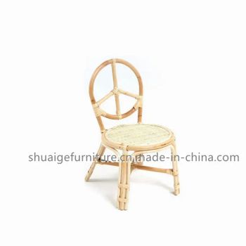 Cute Dining Chairs Rattan Baby Kids Chairs for Party Events - Foshan Shuaige Furniture Co., Ltd. - China