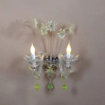 Living Room Glass Wall Lamp Home Bedroom Corridor Candle Lamp European Decorative Wall Light - ZHONGSHAN AOSIMAN LIGHTING CO., LIMITED - China
