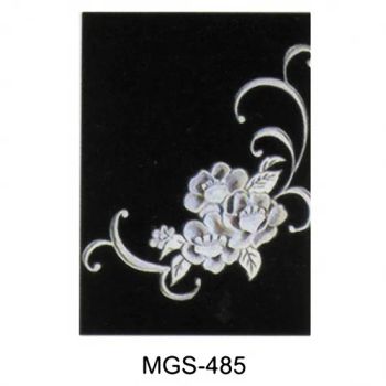 Granite Flower Sandblasting for Custom Color Blue Model NO. 485 Style as Request HS Code 68029311 Surface Polished Size as Per - Xiamen Magic Stone Company Limited - China