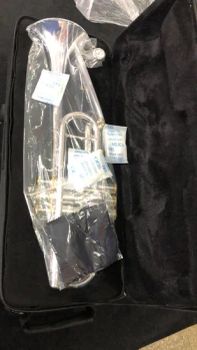 Wind Instrument High Grade Trumpet Tp-L832s Tone C Brand OEM Age Adults Color Silver Origin China Certification CE Bell Dia 121.8 - Super Music Co., Ltd. - China