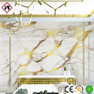 Hotel Decoration Home Decor Wall Sheet TV Marble Background Carbon Crystal Wall Board PVC Wall Panel - Shaoxing Infill Decoration Co., Ltd. - China