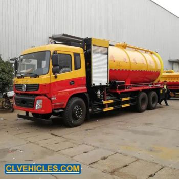 DFAC 6X4 20000L Sewage Sewer Septic Fecal Vacuum Suction Truck - Chengli Special Automobile Factory - China