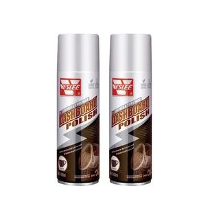 Anti Aging Vinyl Coffee Smell Car Polish Spray Wax Black Dashboard Polish - Guangzhou Veslee Chemical Co., Ltd. - China