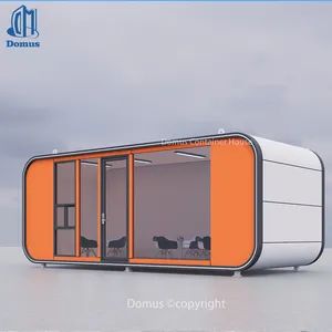 Office Pod Outdoor Customized Container Home Apple Cabin House Containers for Sale - Shandong Domus Prefab House Co., Ltd. - China