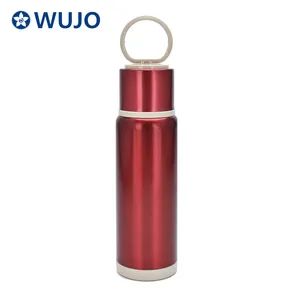 Promotional Customized Insulated Stainless Steel Red Hot Water Bottle - Hunan Huihong Economic Trading Co., Ltd. - China