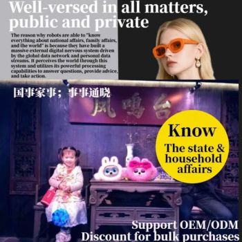 Home Based Global Data Network Personal Data Streams Toy Robot - Cloraint Industry (Shanghai) Co., Ltd - China