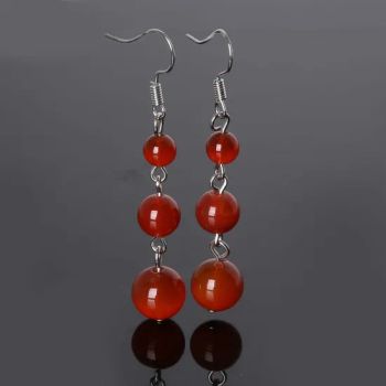 Semi Precious Stone Natural Crystal Earring - East Sunrise Jewelry Co., Limited - China
