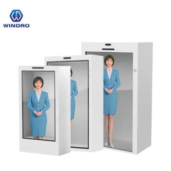 Wholesale, 3D Holographic Projection Display Fan with LED Lights for Advertising and Exhibition, High Resolution 21.5" 27" 65" 75" - Shenzhen Windro Technology Co., Ltd. - China