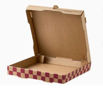 Custom Design Food Packaging Pizza Box Takeout Food Packing Folding Kraft Paper Boxes Disposable Takeaway Pizza Carton - Weifang Taili Packaging Co., Ltd. - China