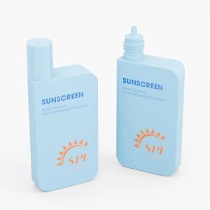 Somewang High Quality Cosmetic Sunscreen Bottle Empty Square Bottle for Sun Tanning Oil - Ningbo Somewang Packaging Co., Ltd. - China