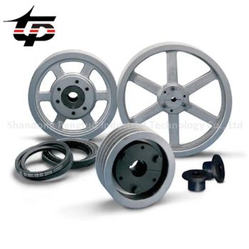 Large Big Size Jaw Crushers Motor Industial Fan Mud Pumps Mining Parts OEM Customized American Standard Qd Sheaves 3V 5V 8V Groove V Belt Pulley - Shandong Pengtuo Industrial Technology Co., Ltd - China