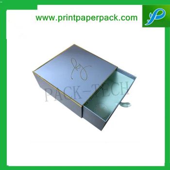 Bespoke Cardboard Coated Paper Drawer Gift Paper Box, Shoe/Trinket/Jewelry Storage Container - Shenzhen Pack Materials Co., Ltd. - China