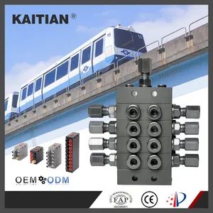 2-20 Oil Outlets Jpq-a Grease Dispensers Apply to Marine Machinery Lubrication System - Yuhuan Kaitian Hydraulic Lubrication Equipment Co., Ltd. - China