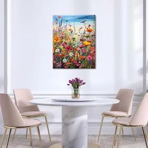 Adult Paint by Numbers Stress Relief DIY Flowers Painting by Numbers Kit Art Gifts - Ningbo Hardwork Art & Craft Co., Ltd. - China