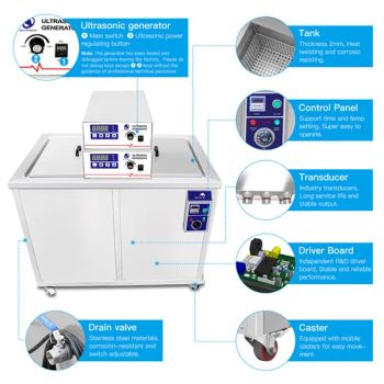 Skymen 960L Industrial Ultrasonic Washing Machine for Marine Maintenance, Engine Parts Cleaner - Skymen Technology Corporation Limited - China