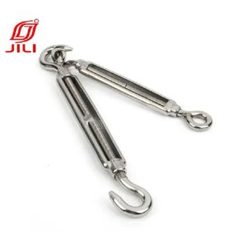 1 4 Unc Stainless Steel Turnbuckle with Welded Hook and Ball Straining Screws - Hebei Jili Rigging Co., Ltd. - China