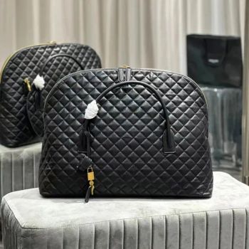 Pochette Luggage Handbag Clutch Bags Genuine Leather Quilted Large Zipper Tote Bags Womens Travel Mens Shoulder Bag - Jiangxi Miyouai Trade Co., Ltd - China