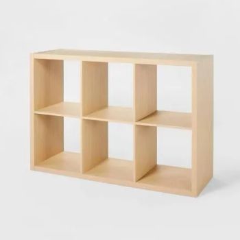 Popular Home Office 6-Cube Solid Wood Bookshelves Bookcase MOQ 300PCS Origin China Rotary Fixed Condition New Material - Qingdao Semate Furniture Co., Ltd - China