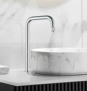OEM Deck Mounted Polished Water Tap Bathroom Stainless Steel Basin Faucets - Cixi Futang Hardware Products Co., Ltd. - China