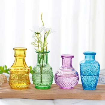 Small Vases for Flowers Clear Glass Vases Mini Bud Vases Wedding Decorations - Ningbo Yuheng Medical Equipment Company Ltd - China
