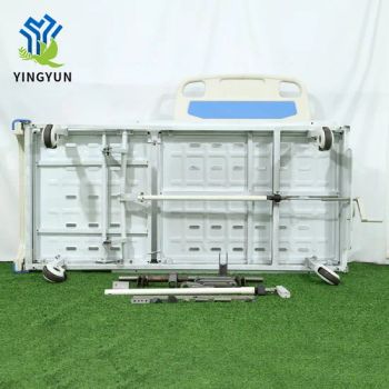 Single Crank Manual Semi-Finished Hospital Nursing Bed with Assembling Parts - Zhongshan Yingyun Hardware Products Co., Ltd. - China