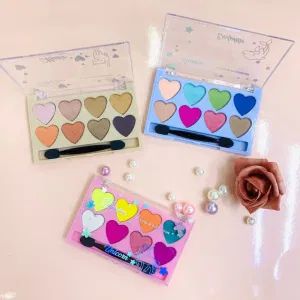Glitter Eye Shadow Cosmetics Products High Pigment Palette 8 Eye Shadow Palette - Jinhua Sanctity Cosmetics Co., Ltd. - China