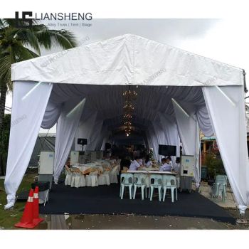  Electronic Components Custom Made Greenhouse Tents Outdoor Winter Strong Warehouse Marquee Party Wedding Tent - Suzhou Liansheng Aluminum Industry Co., Ltd. - China