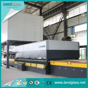 Landglass 2440X5000 Horizontal Flat Low-E Clear 4-19mm Energy Saving Convection Architectural Building Glass Tempering Furnace - Luoyang LandGlass Technology Co., Ltd. - China