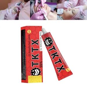 Tktx Red 55% 10g Tattoo Makeup Anesthesia Cream Anesthesia Cream Tattoo Supply - Yiwu HuaNi Technology Co., Ltd. - China