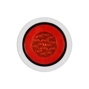 24V LED 4inch Neon Halo Ring for Trailers Heavy Duty Truck Tail Light Dual 2 Color Side Marker Position Indicator Tail Lamp - T-Bull Electronics Co., Limited - China